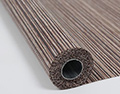 Minirollo Modell Natura (braun) - stoff ausgerollt