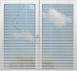 Aluminiumjalousie Farbe weiss