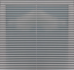 Aluminiumjalousie Farbe silber