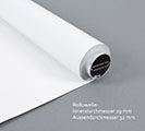 Rollowelle mit Massangaben