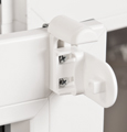 Klemmtrger mit Rollohalter aus PVC