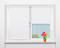 Rollos am PVC-Fenster