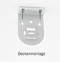Rollohalter-Deckenmontage