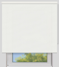 EFIXS Sichtschutzrollo Medium<br>Standardmae<br>Farbe: wei