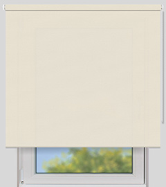 EFIXS Sichtschutzrollo Medium<br>Standardmae<br>Farbe: natur