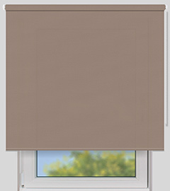 EFIXS Sichtschutzrollo Medium<br>Standardmae<br>Farbe: braun