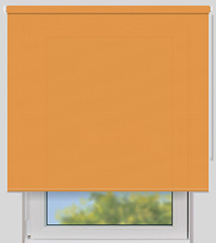 EFIXS Sichtschutzrollo Medium<br>Standardmae<br>Farbe: orange