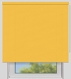 EFIXS Sichtschutzrollo Medium<br>Standardmae<br>Farbe: gelb