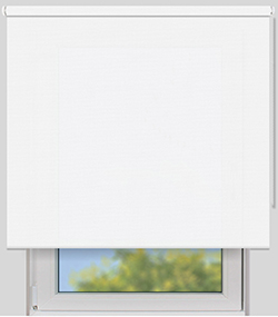 EFIXS Sichtschutzrollo Medium<br>Maanfertigung<br>Farbe: schneewei
