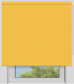 EFIXS Sichtschutzrollo Maxi<br>Maanfertigung<br>Farbe: sonnengelb