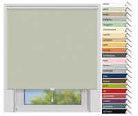EFIXS Thermorollo Mittelzug<br>Maanfertigung<br>Farbe: sand