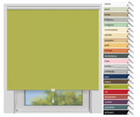 EFIXS Thermorollo Mittelzug<br>Maanfertigung<br>Farbe: grn