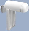 Klemmflex Universal- Klemmtrger (Paar) fr Alu-,Holz,-Bambus-,PVC-Jalousien und Rollos