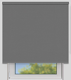 EFIXS Verdunklungsrollo Mini<br>Maanfertigung<br>Farbe: stahlgrau