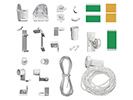 Montageset fr Minirollo<br>Farbe: weiss